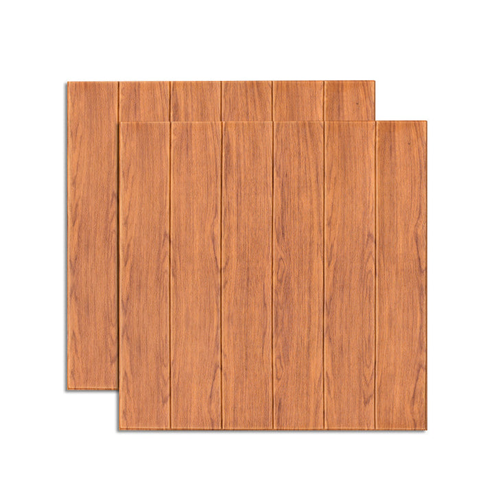 Lisslune | Modern Wood Paneling Smooth Wall Indoor Wood Planks Set of 2