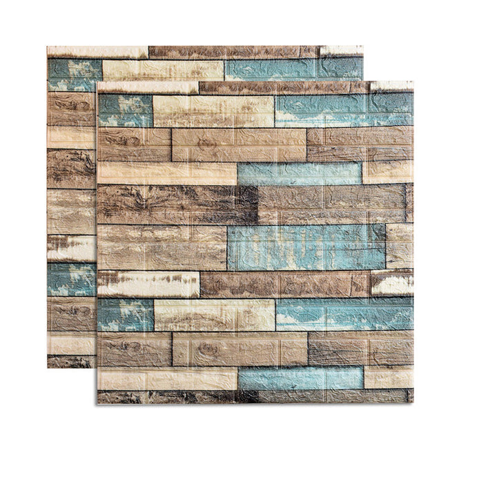 Lisslune | Farmhouse Wall Panel 3D Brick Bedroom and Living Room Wall Panels Set of 2