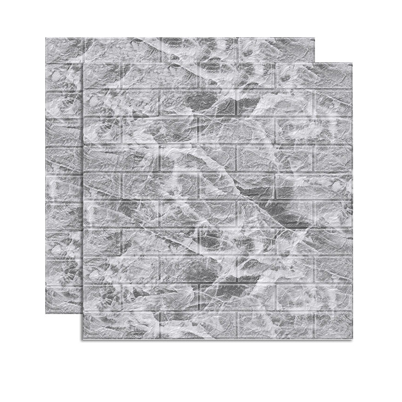 Lisslune | Farmhouse Wall Panel 3D Brick Bedroom and Living Room Wall Panels Set of 2