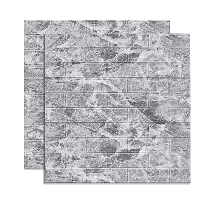 Lisslune | Farmhouse Wall Panel 3D Brick Bedroom and Living Room Wall Panels Set of 2