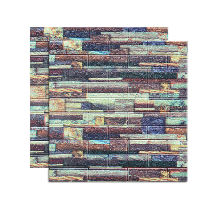 Lisslune | Farmhouse Wall Panel 3D Brick Bedroom and Living Room Wall Panels Set of 2