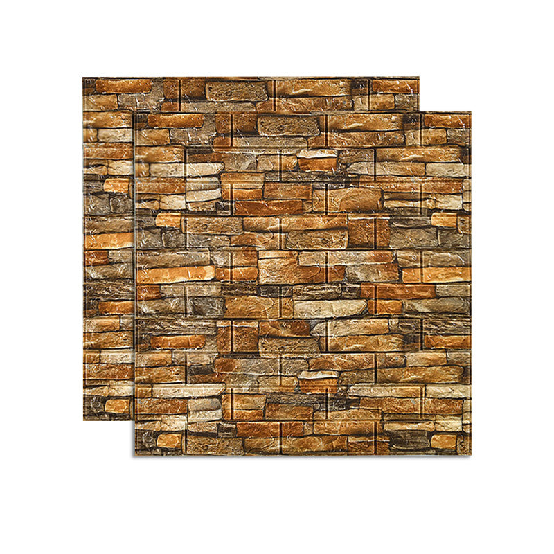Lisslune | Farmhouse Wall Panel 3D Brick Bedroom and Living Room Wall Panels Set of 2