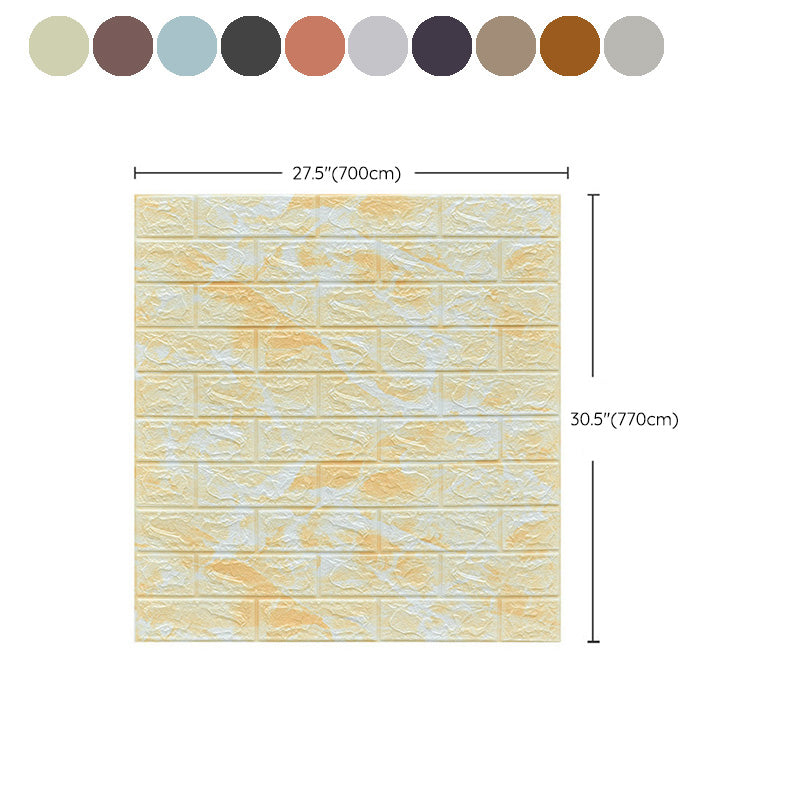 Lisslune | Farmhouse Wall Panel 3D Brick Bedroom and Living Room Wall Panels Set of 2