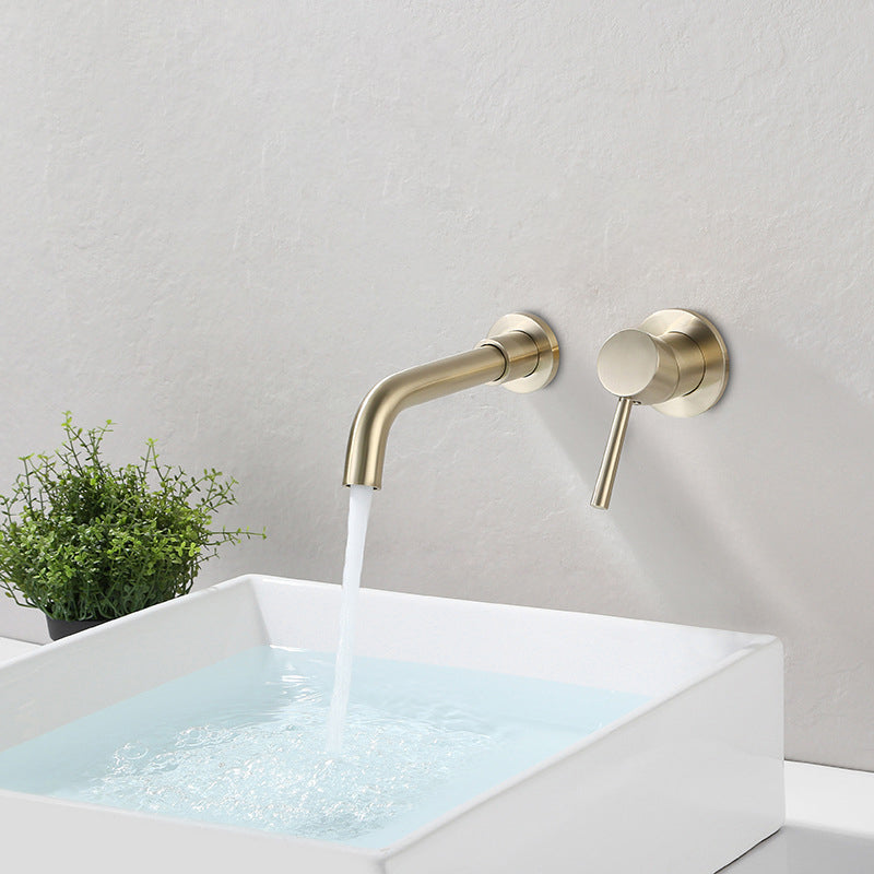 Lisslune | Wall-mounted faucets Single lever mixers for the bathroom