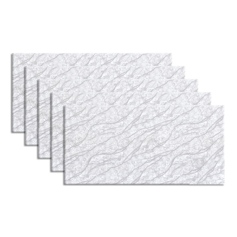 Lisslune | Contemporary Peel-and-Stick Wall Tiles Bathroom Field Tiles Wallpaper