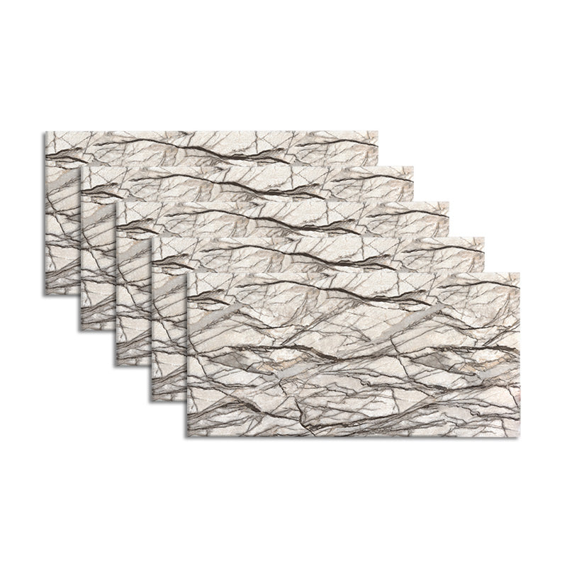 Lisslune | Contemporary Peel-and-Stick Wall Tiles Bathroom Field Tiles Wallpaper