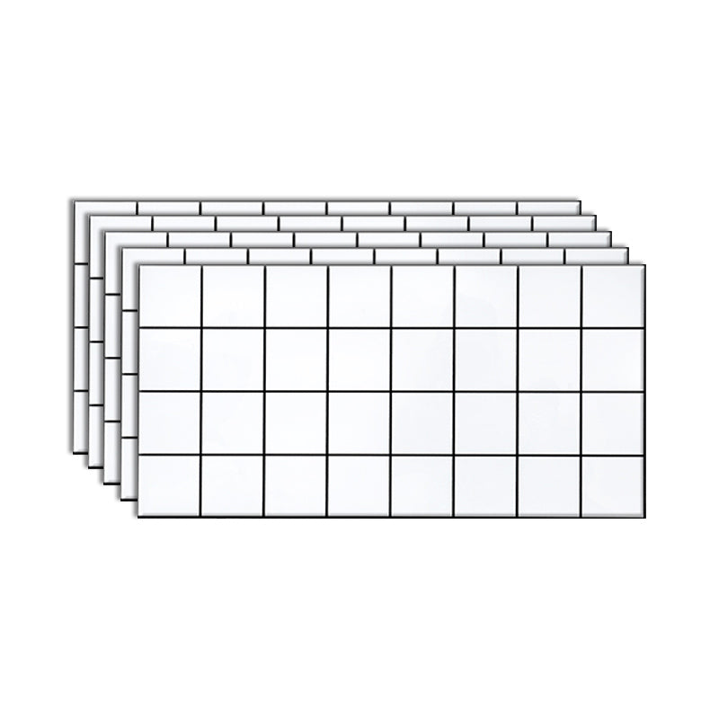 Lisslune | Individual Tile Peel and Stick Backsplash Contemporary Kitchen Paper