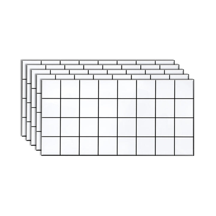 Lisslune | Individual Tile Peel and Stick Backsplash Contemporary Kitchen Paper