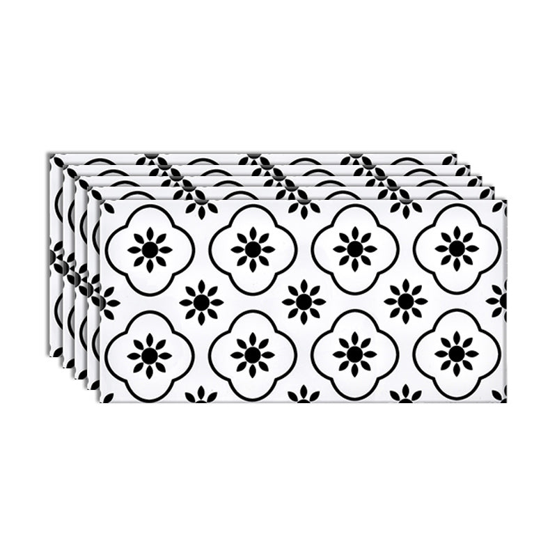 Lisslune | Individual Tile Peel and Stick Backsplash Contemporary Kitchen Paper