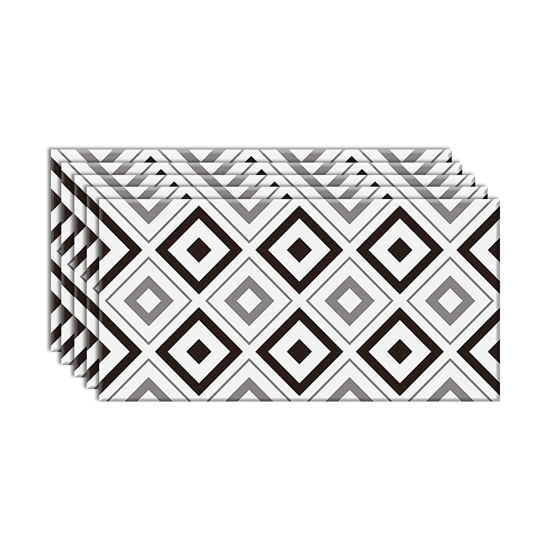 Lisslune | Individual Tile Peel and Stick Backsplash Contemporary Kitchen Paper