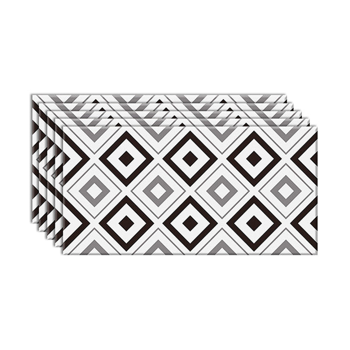 Lisslune | Individual Tile Peel and Stick Backsplash Contemporary Kitchen Paper