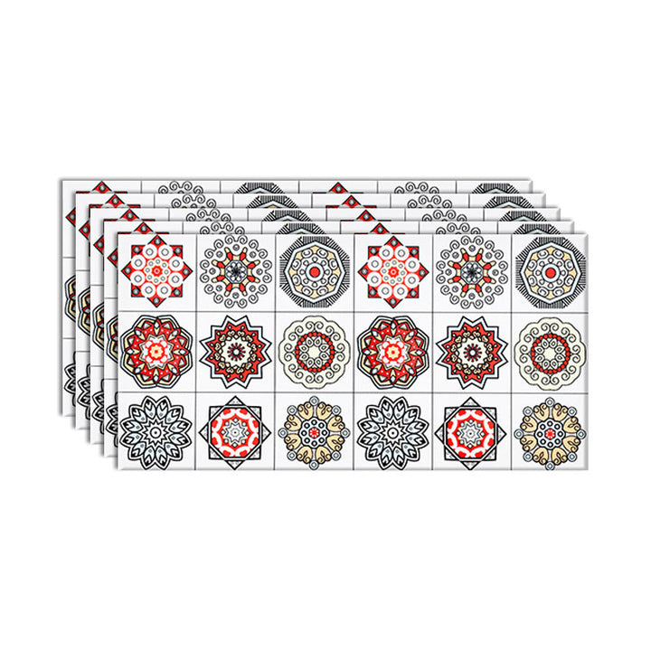 Lisslune | Individual Tile Peel and Stick Backsplash Contemporary Kitchen Paper