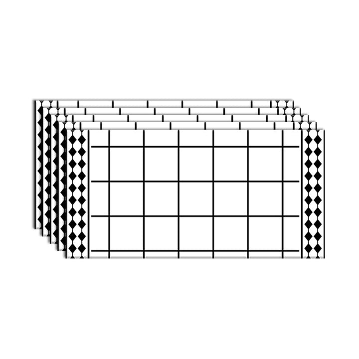 Lisslune | Individual Tile Peel and Stick Backsplash Contemporary Kitchen Paper