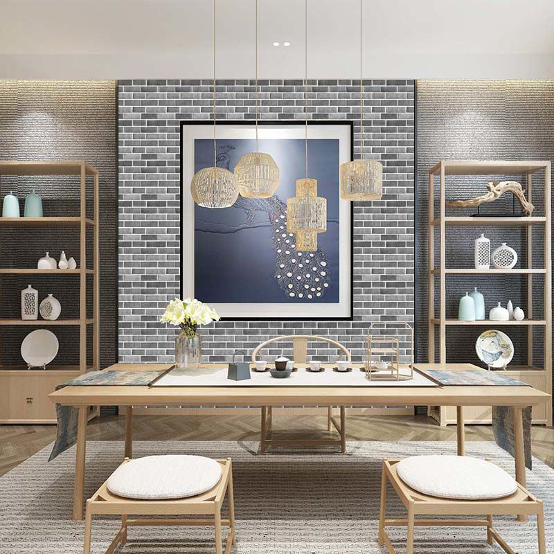 Lisslune | Industrial Wall Panel 3D Brick Bathroom Living Room Wall Panels Set of 5