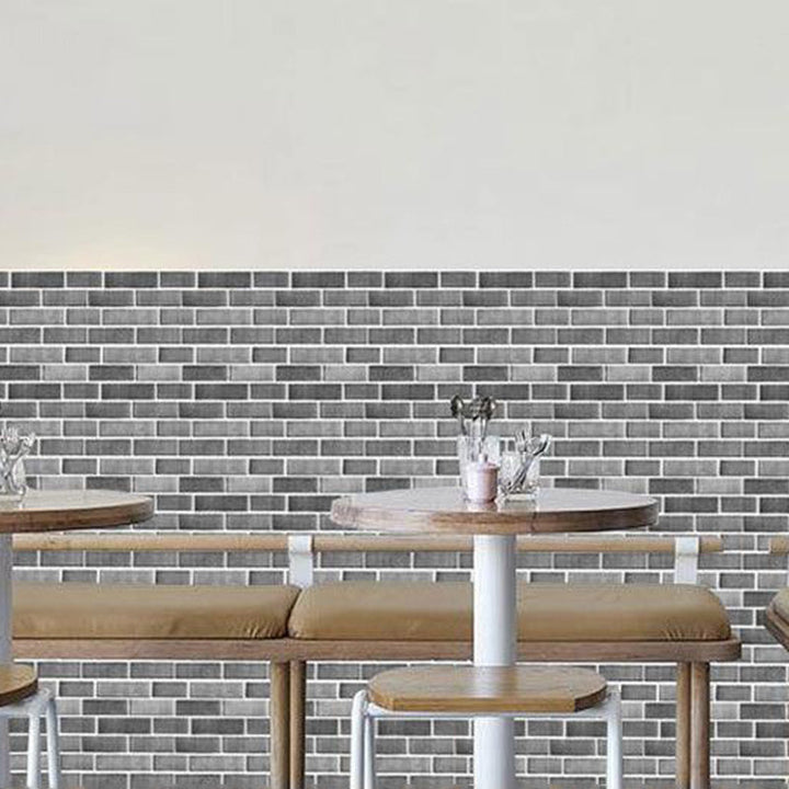 Lisslune | Industrial Wall Panel 3D Brick Bathroom Living Room Wall Panels Set of 5