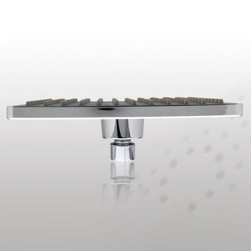 Lisslune | Contemporary Shower Combination Fixed Shower Head Chrome Ceiling Mounted Shower Head
