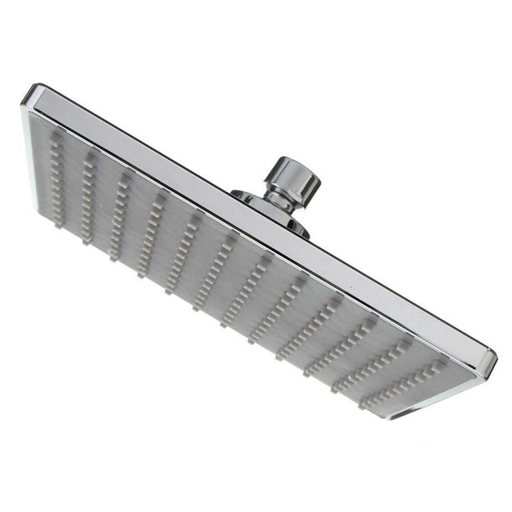 Lisslune | Contemporary Shower Combination Fixed Shower Head Chrome Ceiling Mounted Shower Head