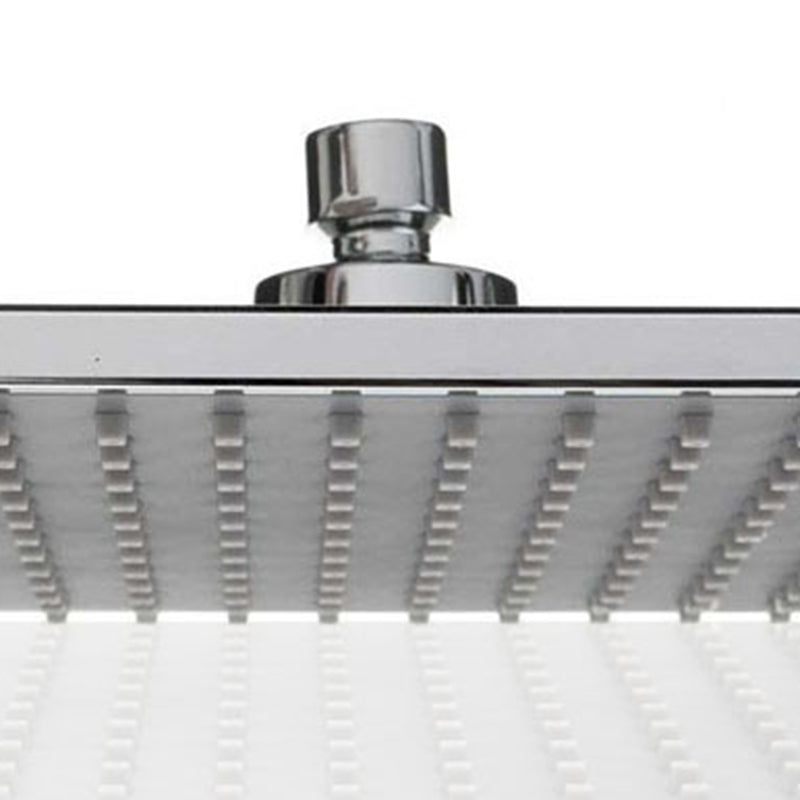 Lisslune | Contemporary Shower Combination Fixed Shower Head Chrome Ceiling Mounted Shower Head