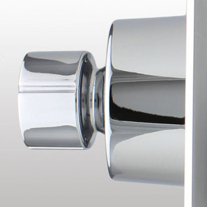 Lisslune | Contemporary Shower Combination Fixed Shower Head Chrome Ceiling Mounted Shower Head