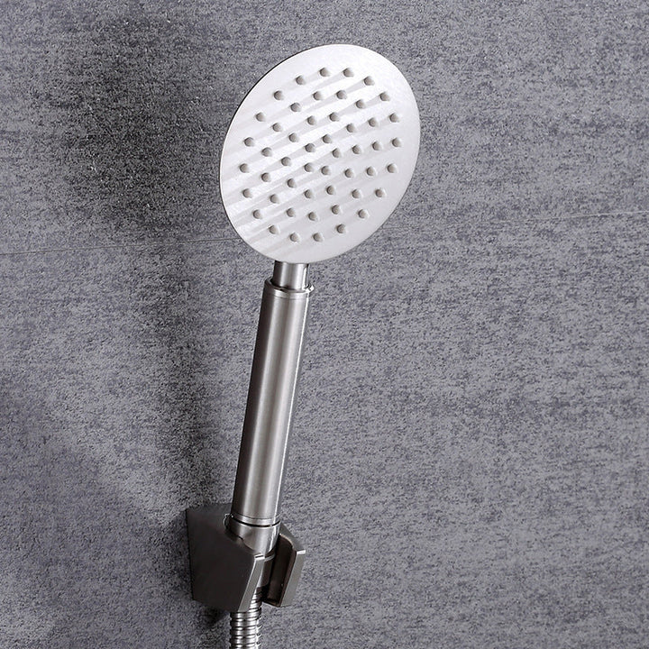 Lisslune | Contemporary Shower Combo Handheld Showerhead Stainless Steel Wall-Mounted Showerhead