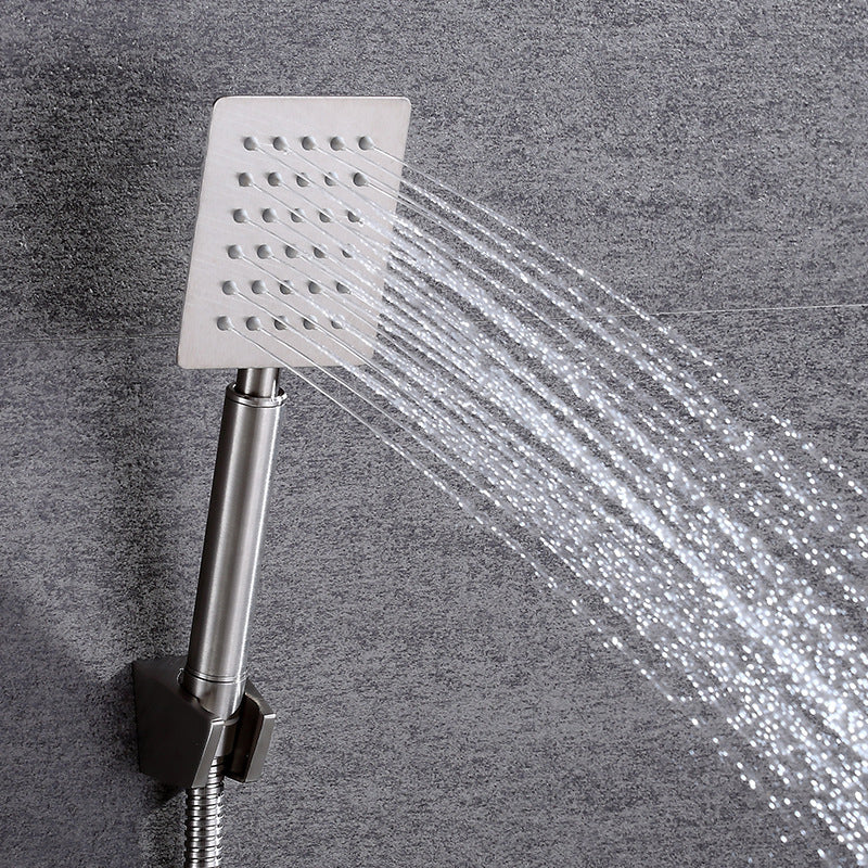 Lisslune | Contemporary Shower Combo Handheld Showerhead Stainless Steel Wall Mounted Showerhead