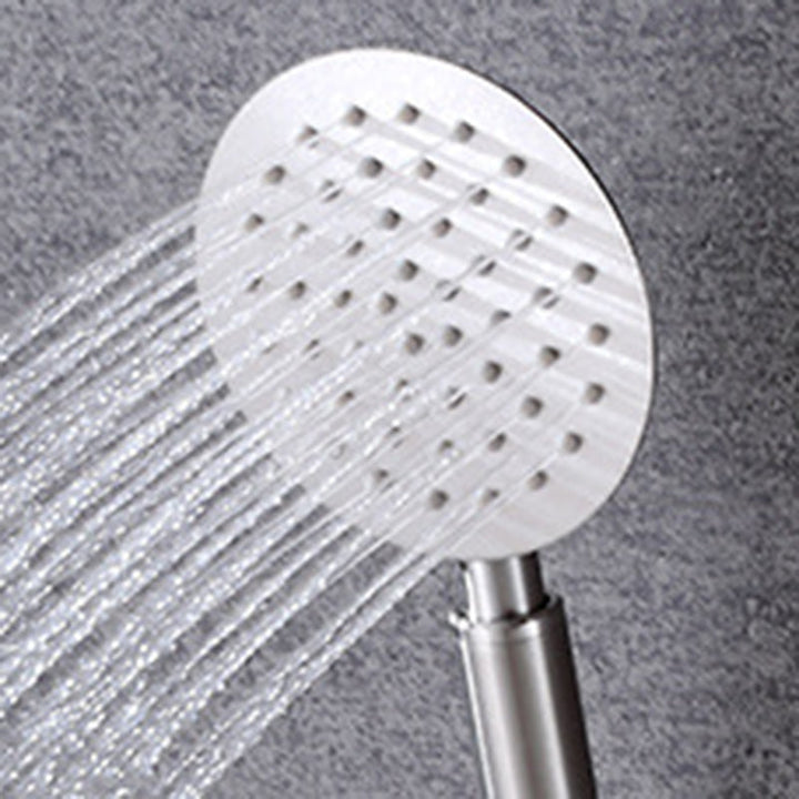 Lisslune | Contemporary Shower Combo Handheld Showerhead Stainless Steel Wall-Mounted Showerhead