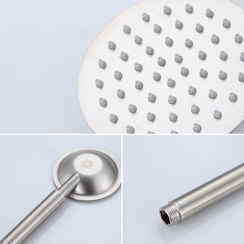 Lisslune | Contemporary Shower Combo Handheld Showerhead Stainless Steel Wall-Mounted Showerhead
