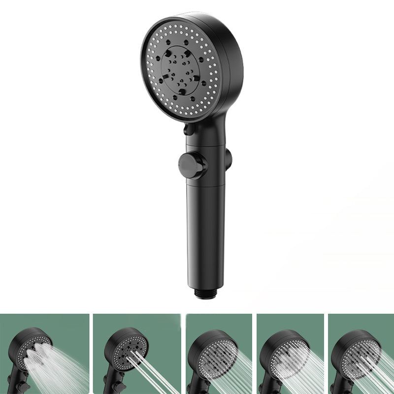 Lisslune | Bathroom Showerhead 5-Spray Round Handheld Shower Holder Wall Mount Showerhead
