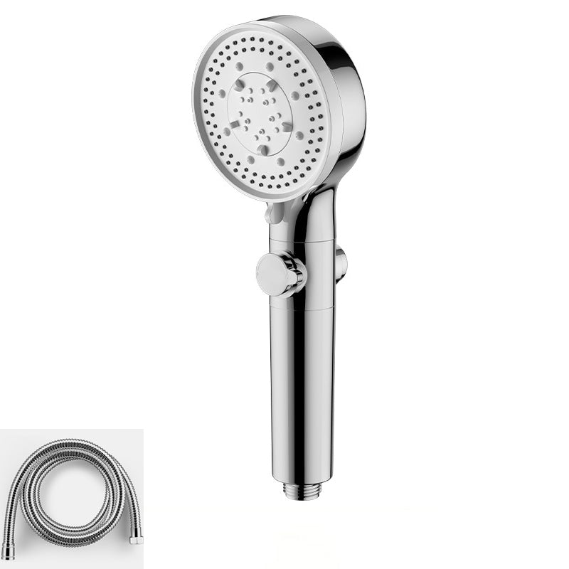 Lisslune | Bathroom Showerhead 5-Spray Round Handheld Shower Holder Wall Mount Showerhead
