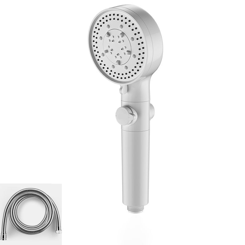 Lisslune | Bathroom Showerhead 5-Spray Round Handheld Shower Holder Wall Mount Showerhead