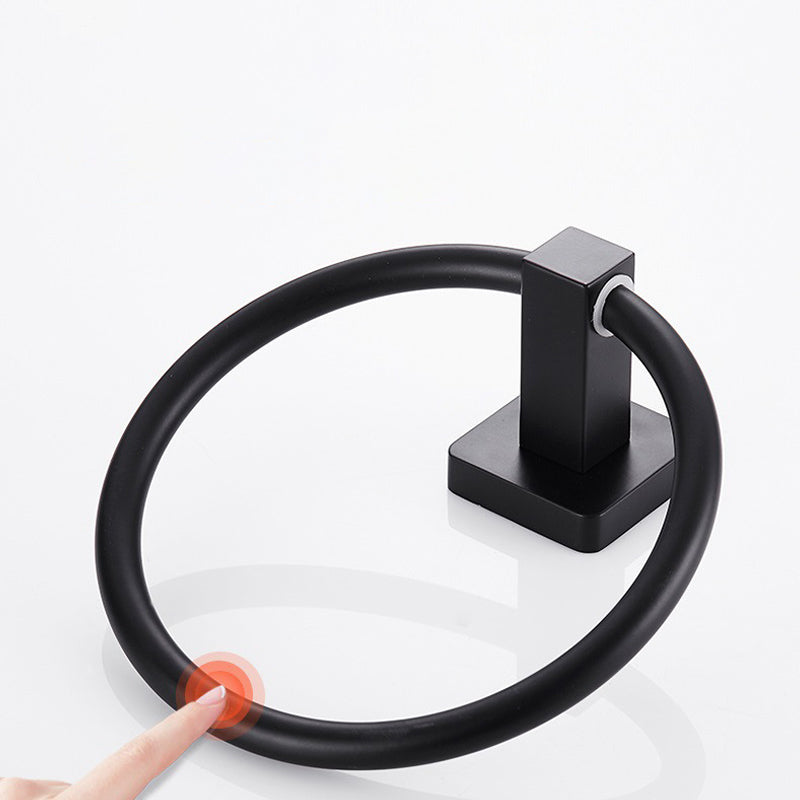 Lisslune | Traditional Metal Bathroom Hardware Set Wall Hooks/Towel Bar/Ring & Paper Holder