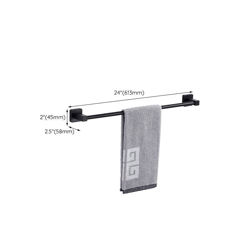 Lisslune | Traditional Metal Bathroom Hardware Set Wall Hooks/Towel Bar/Ring & Paper Holder
