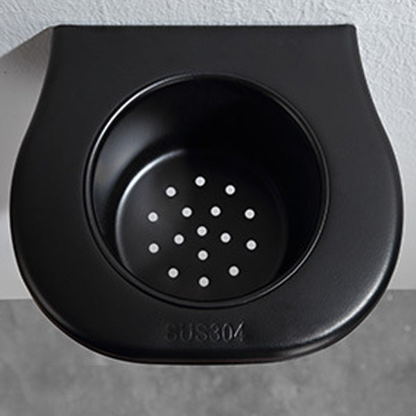 Lisslune | Modern Bathroom Accessory Set Bath Shelf Towel Holder Matte Black Bath Hardware Set