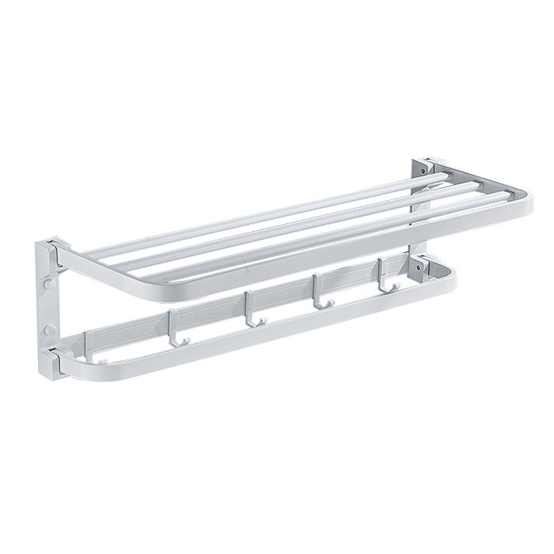 Lisslune | Modern Bathroom Accessories Set Towel Bar Bathroom Shelf White Bathroom Accessories Set