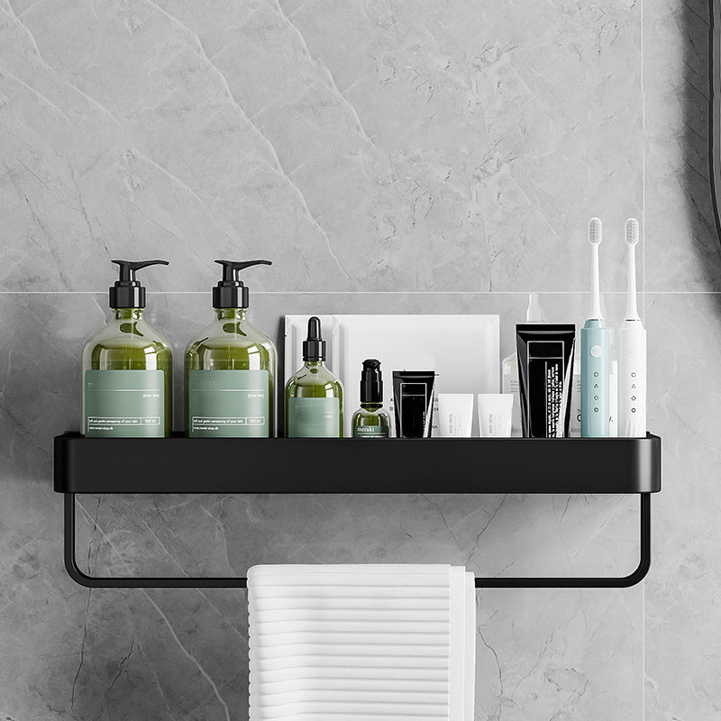 Lisslune | Contemporary Bathroom Accessories Hardware Set Aluminum Bathroom Shelf
