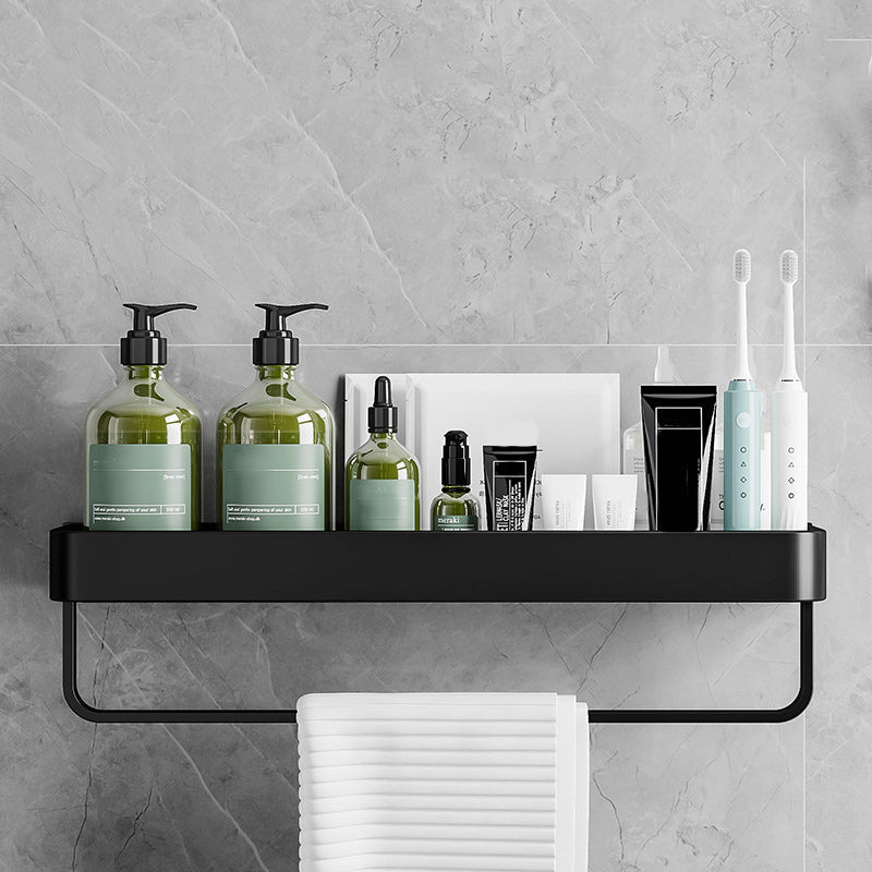 Lisslune | Contemporary Bathroom Accessories Hardware Set Aluminum Bathroom Shelf