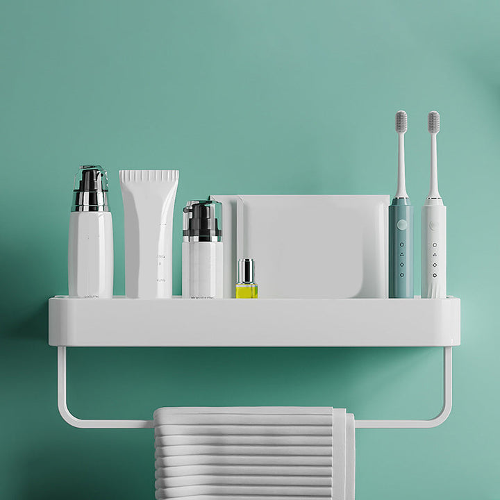 Lisslune | Contemporary Bathroom Accessories Hardware Set Aluminum Bathroom Shelf