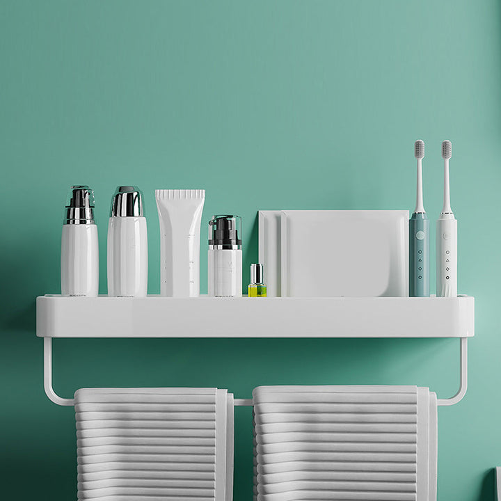Lisslune | Contemporary Bathroom Accessories Hardware Set Aluminum Bathroom Shelf