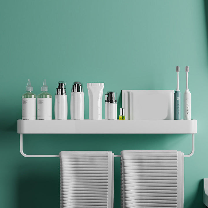Lisslune | Contemporary Bathroom Accessories Hardware Set Aluminum Bathroom Shelf