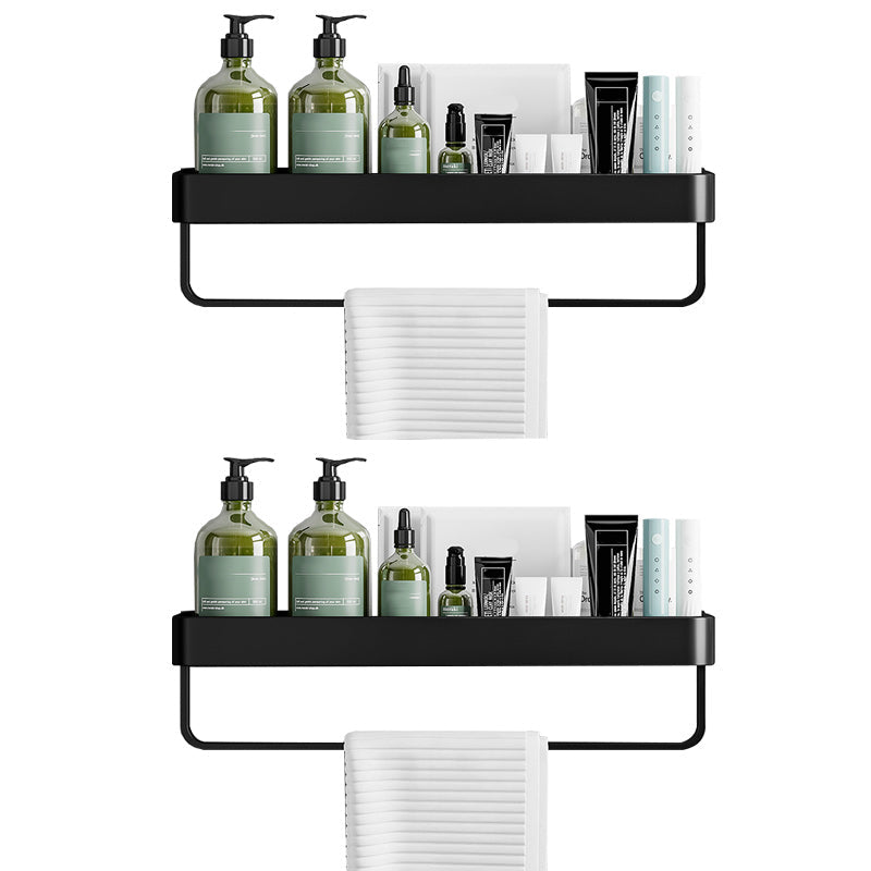 Lisslune | Contemporary Bathroom Accessories Hardware Set Aluminum Bathroom Shelf