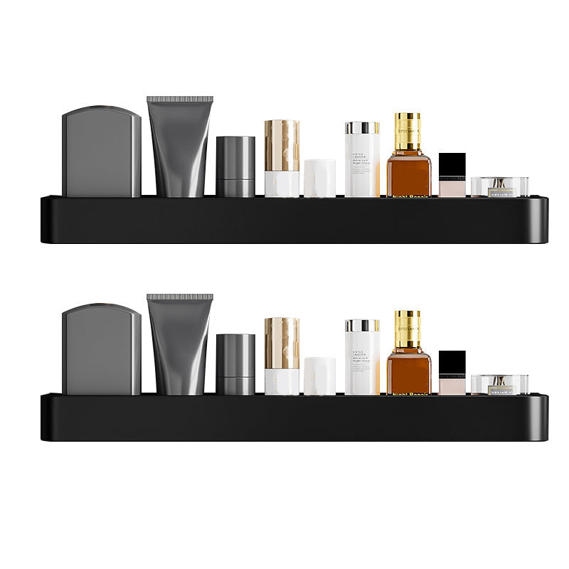 Lisslune | Contemporary Bathroom Accessories Hardware Set Aluminum Bathroom Shelf