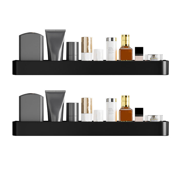 Lisslune | Contemporary Bathroom Accessories Hardware Set Aluminum Bathroom Shelf