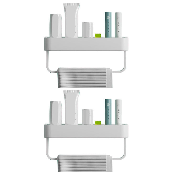 Lisslune | Contemporary Bathroom Accessories Hardware Set Aluminum Bathroom Shelf