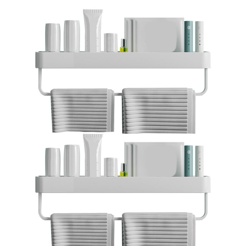 Lisslune | Contemporary Bathroom Accessories Hardware Set Aluminum Bathroom Shelf