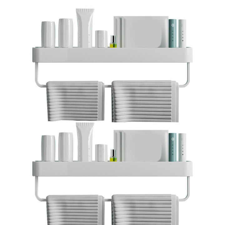 Lisslune | Contemporary Bathroom Accessories Hardware Set Aluminum Bathroom Shelf