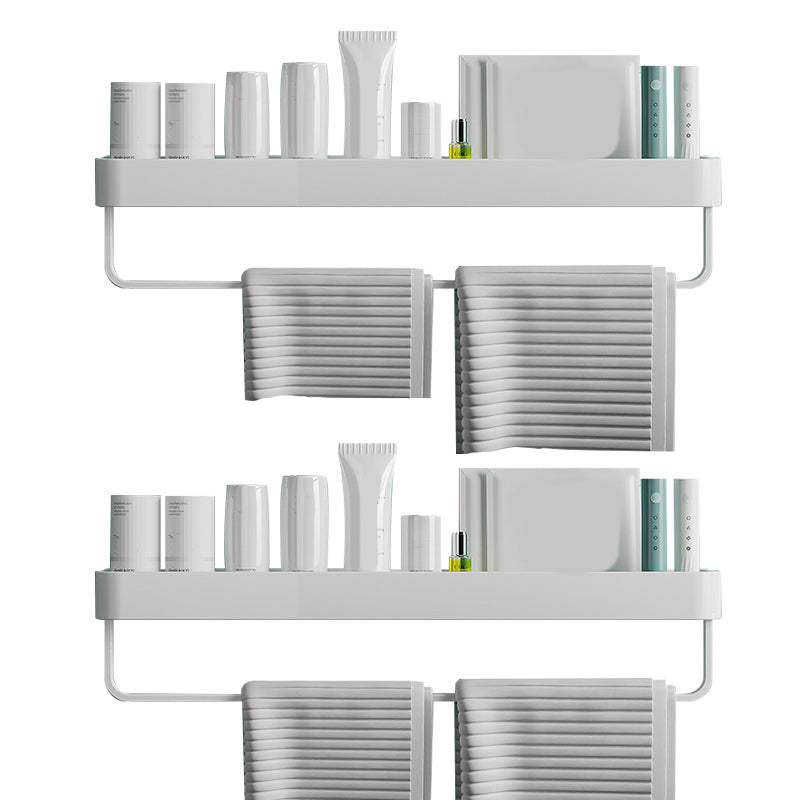 Lisslune | Contemporary Bathroom Accessories Hardware Set Aluminum Bathroom Shelf