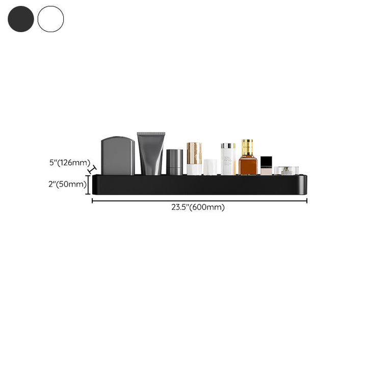 Lisslune | Contemporary Bathroom Accessories Hardware Set Aluminum Bathroom Shelf