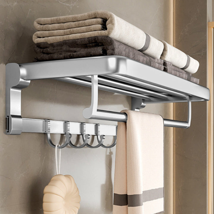 Lisslune | Traditional Bath Shelf Bathroom Accessories Hardware Set Stainless Steel Bathroom Set