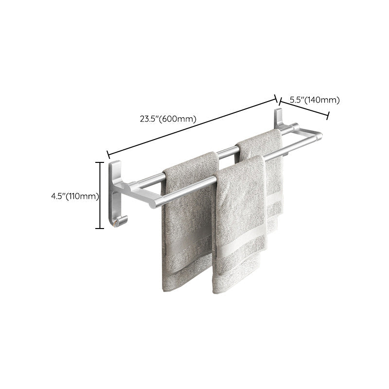 Lisslune | Traditional Bath Shelf Bathroom Accessories Hardware Set Stainless Steel Bathroom Set