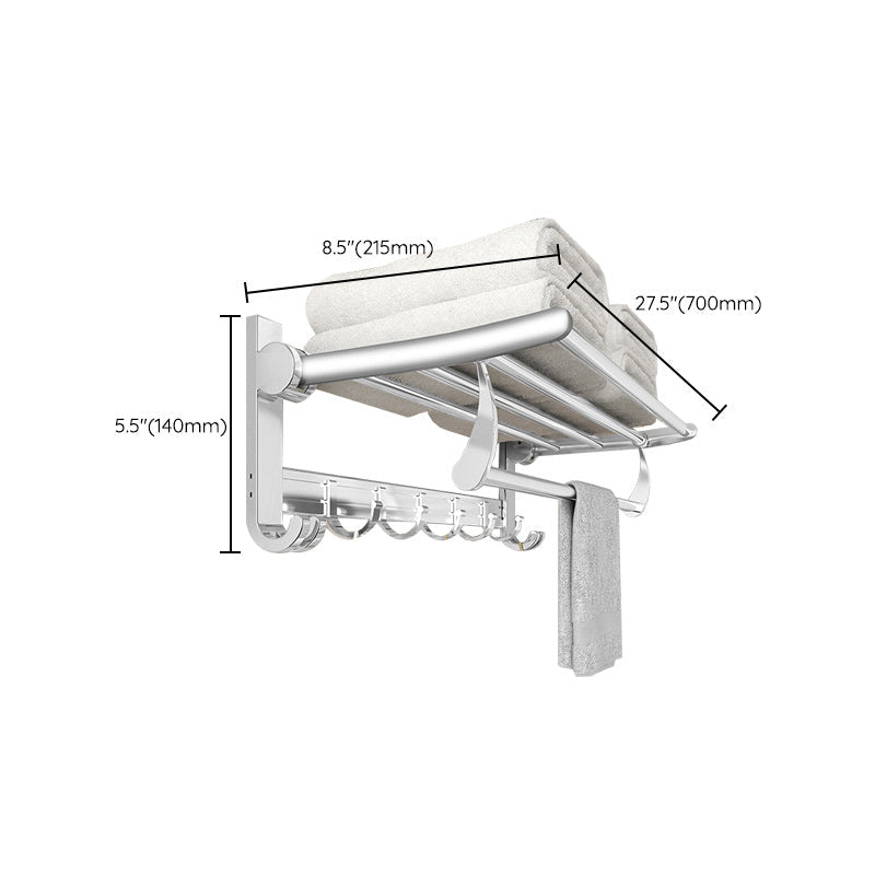 Lisslune | Traditional Bath Shelf Bathroom Accessories Hardware Set Stainless Steel Bathroom Set